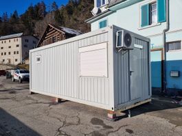 Container mit Klimaanlage und Sanitäranlagen guter Zustand