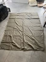 Linge de lit 1 personne 145x190cm kaki bon état