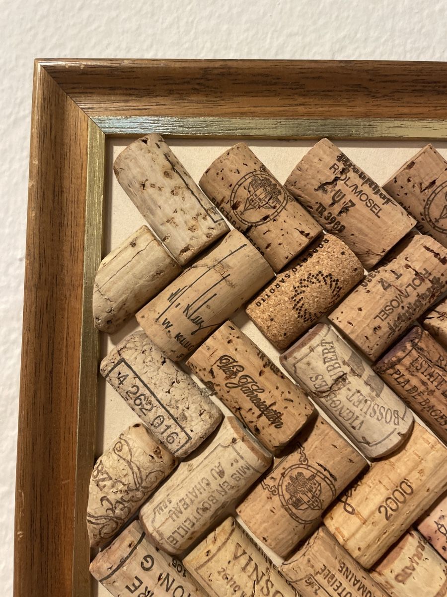 Wein: Bild / Pinnwand Weinkorken / Zapfen – Neu (gemäss Beschreibung) aus Wädenswil von limesa 1