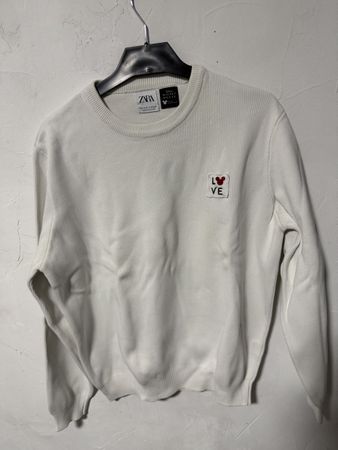 Sweat Zara Disney Mickey Mouse blanc taille M bon étape 