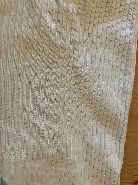 Collant & Leggings: Gerippte Leggings Creme  Gr.140 – Usato da Brunnadern venduto da Bumlebee 2