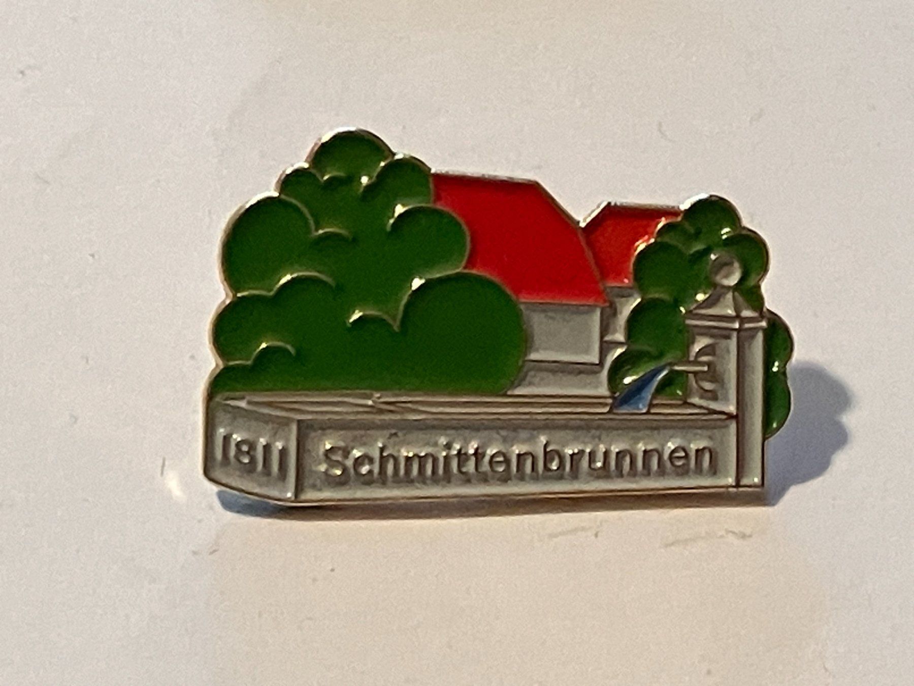 Placchette & Badge: 1 Pin Schmittenbrunnen 1811 – Usato da Basel venduto da djwwpp
