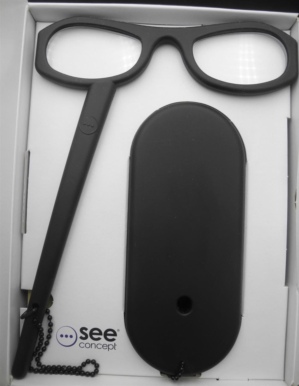 Occhiali & Lenti: Lesebrille"See Home", Black-Mat, Nr. 40m – Nuovo e nell'imballaggio originale da Kottwil venduto da Crazyrolf