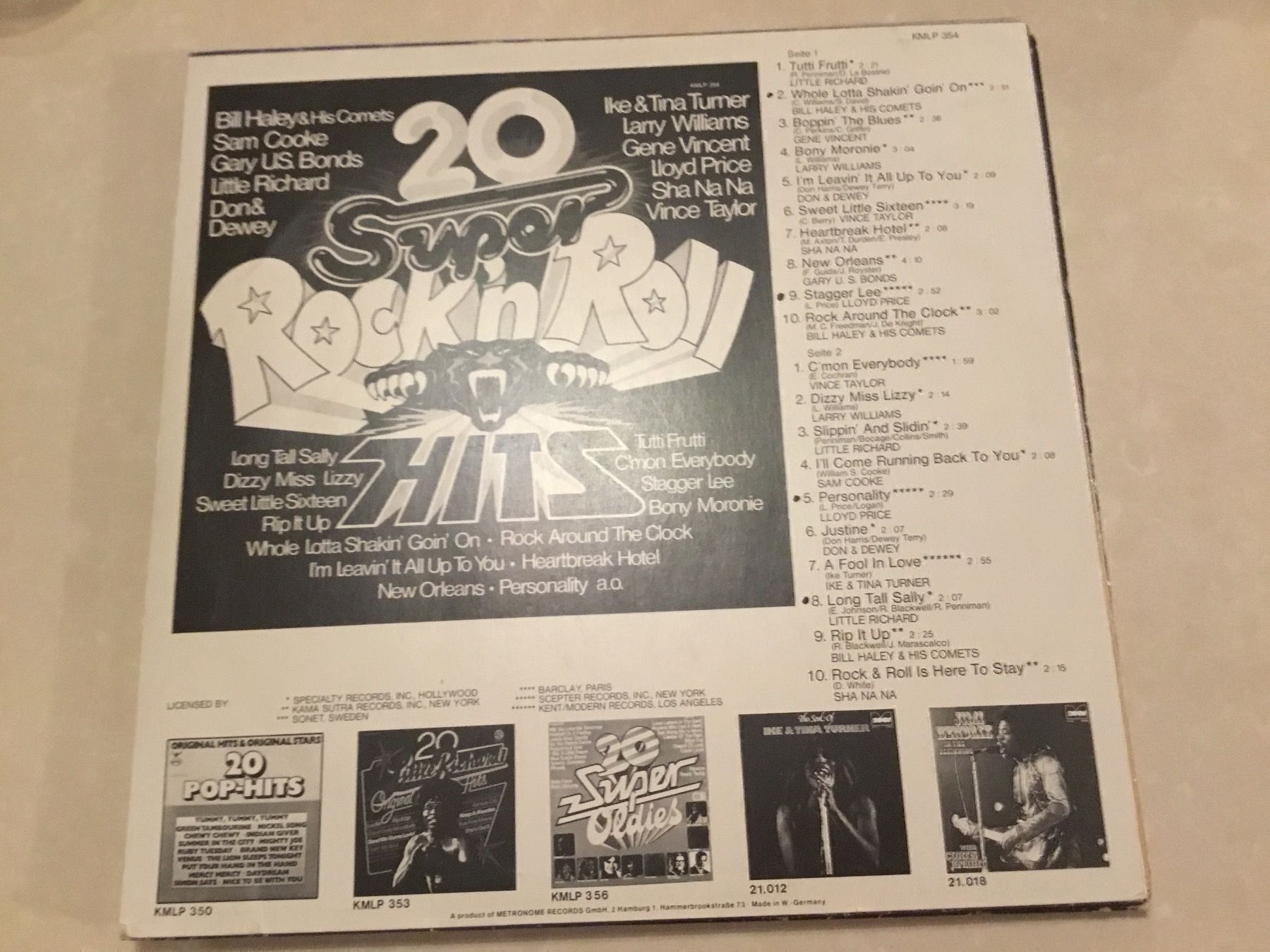 Dischi in vinile: Lot 5 vinyles Hits dancing – Usato da founex venduto da cetrarese01 5