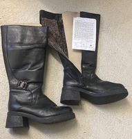 Gefütterte Lederstiefel Gr. 39