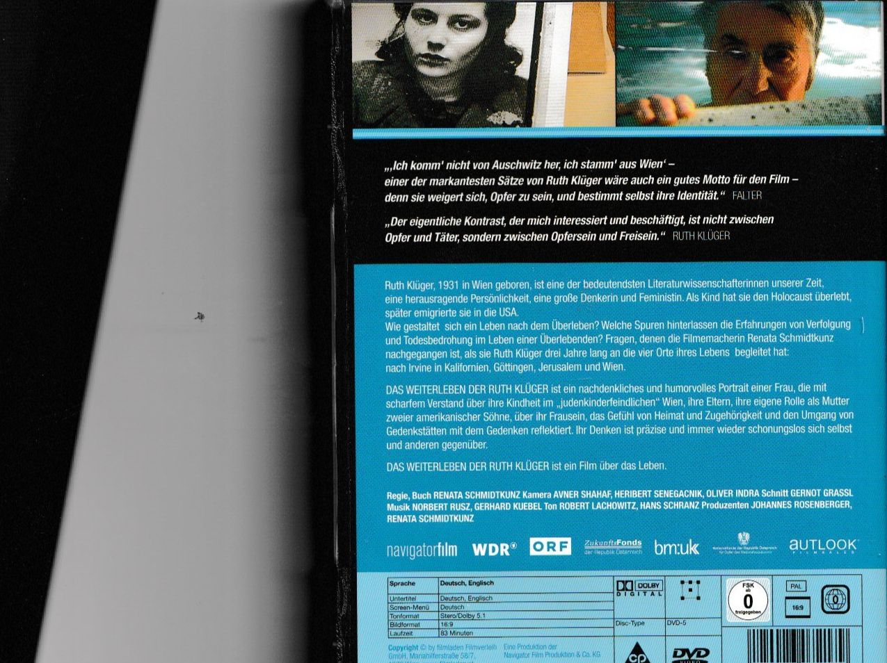 Tutti i DVDs: Klüger Ruth - Das Weiterleben – Usato da Chur venduto da zowie72 1
