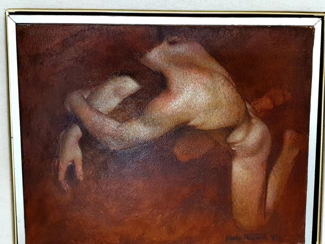 Dipinti: Akt Gemälde von Wade Reynolds 1973 – Nuovo (secondo la descrizione) da Zürich venduto da adriben