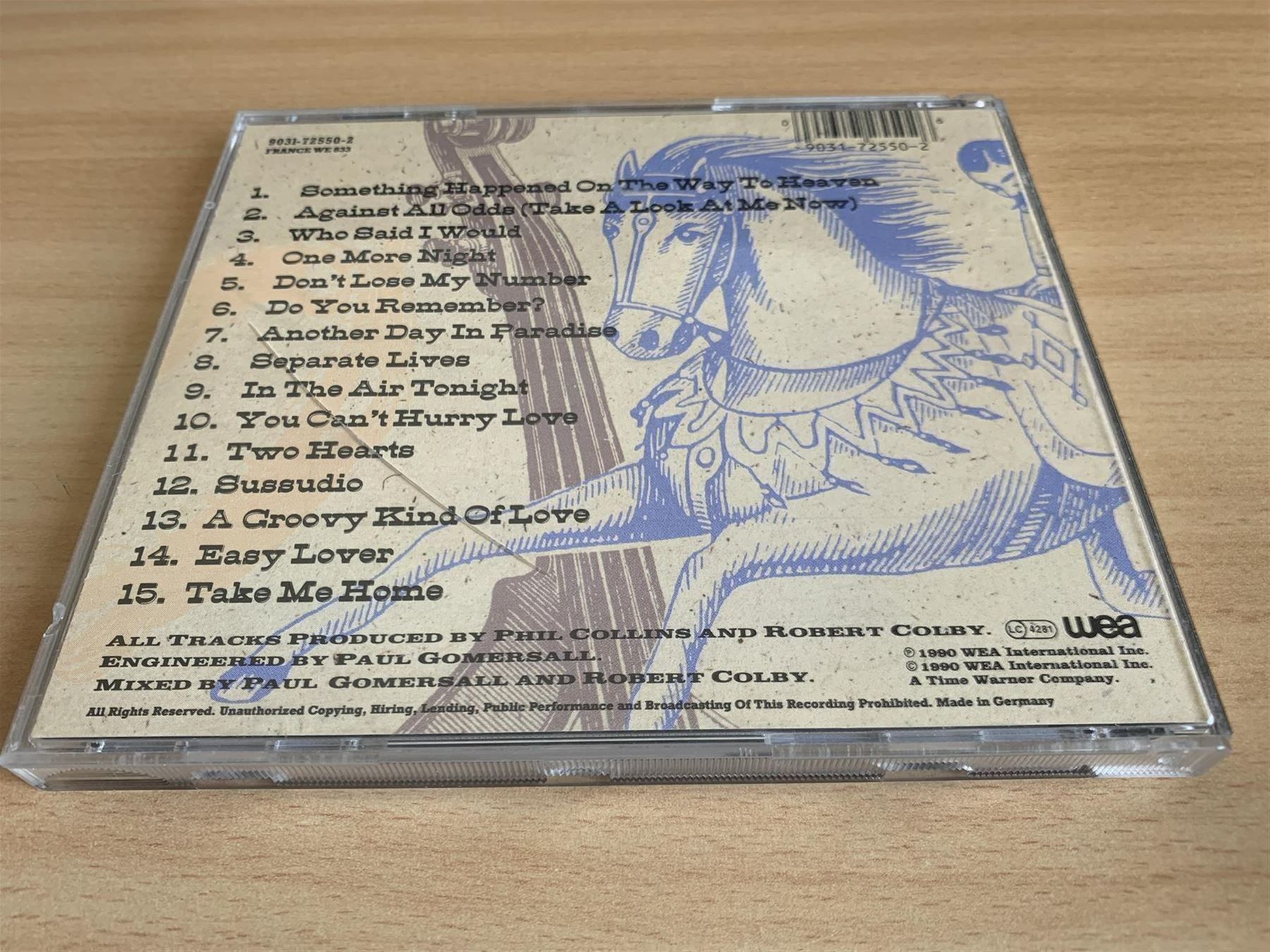 CDs: Phil Collins – Serious Hits...Live! – Gebraucht aus Rikon im Tösstal von Alpenmutz 1