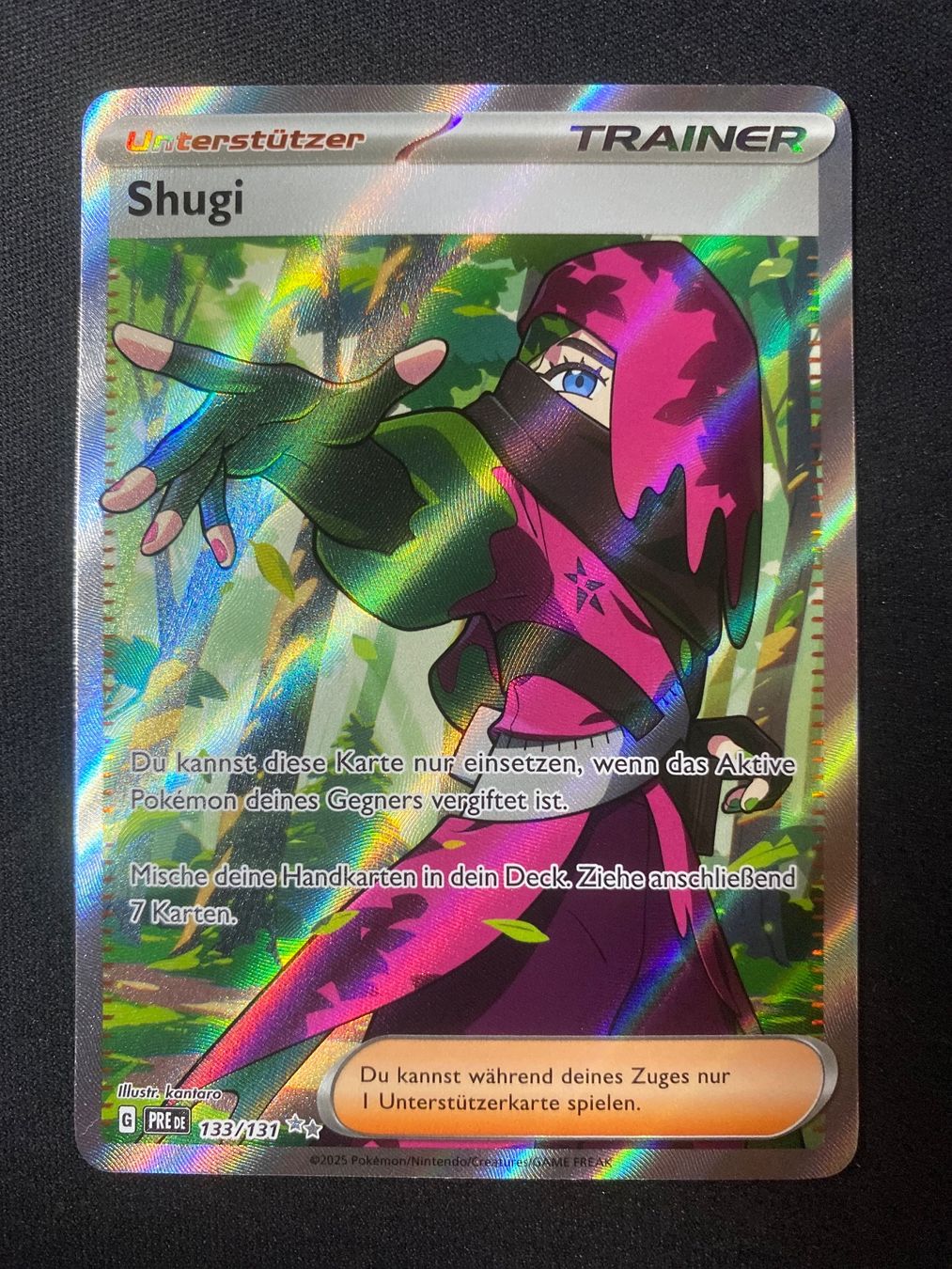 Pokémon Carte collezionabili: Pokemonkarte Shugi 133 - Atticus - Prismatic Evolutions - DE – Nuovo (secondo la descrizione) da Hausen AG venduto da Shrade