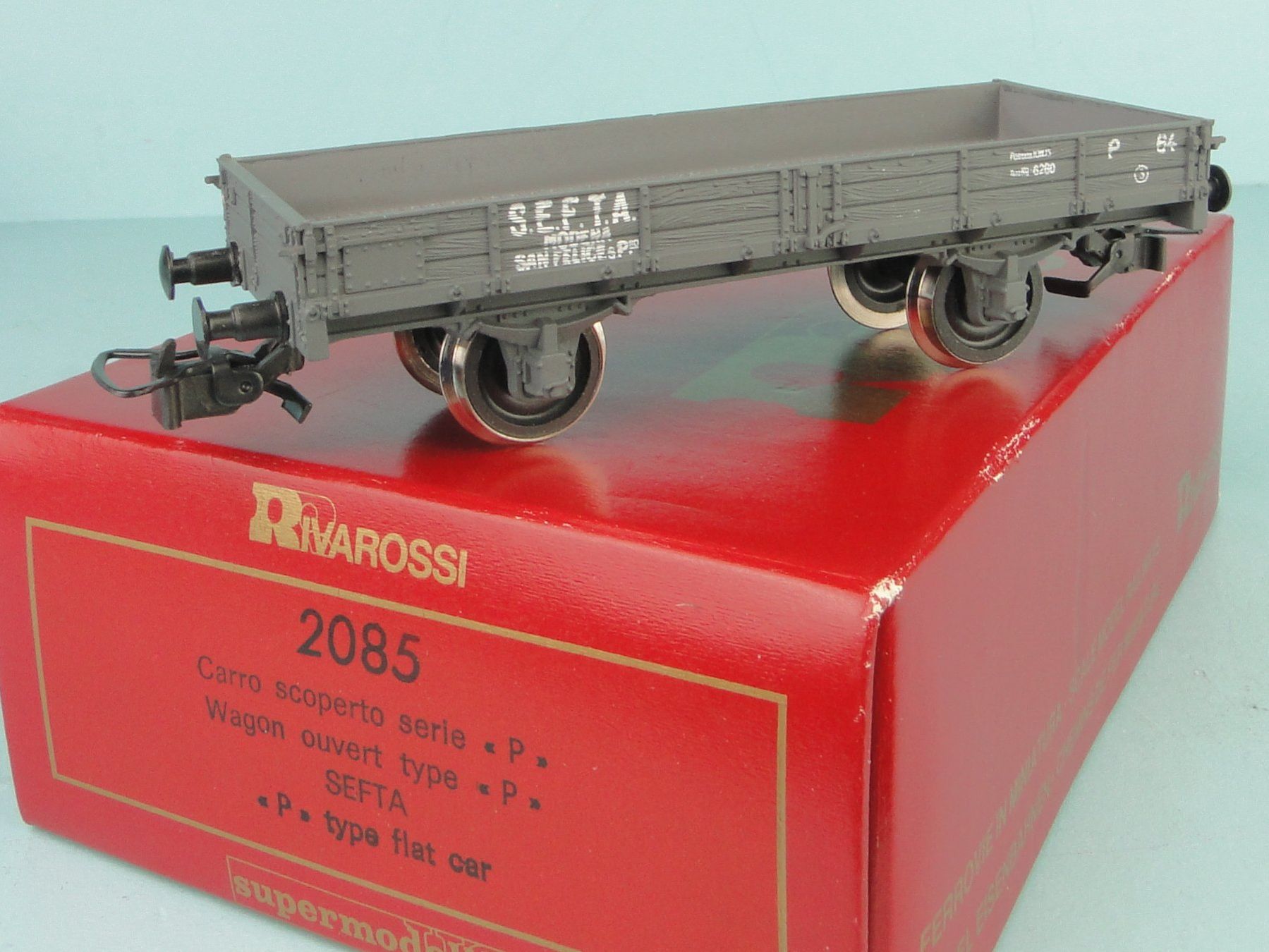 Rivarossi Modellini di ferrovie: Rivarossi 2085 Carro SEFTA NEU – Usato da Bülach venduto da cann11