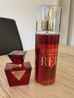 Lot avec 1 brume & 1 parfum Guess Seductive Red