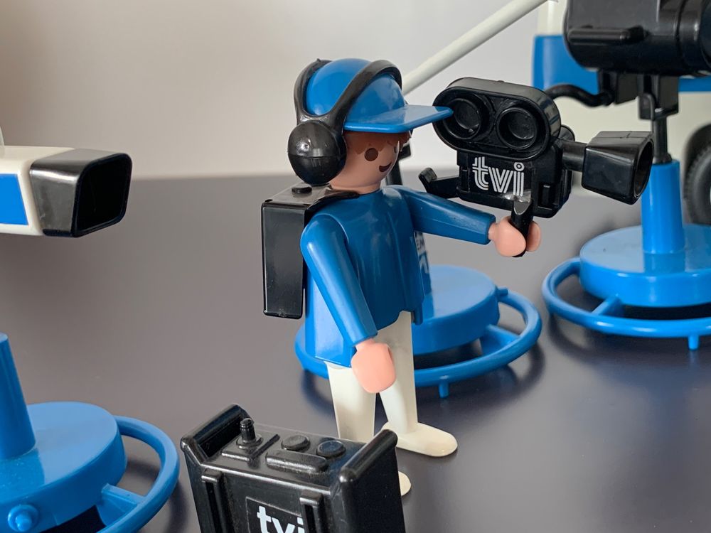 Playmobil Plató de televisión REF 3531 - Colecciones de ocasión