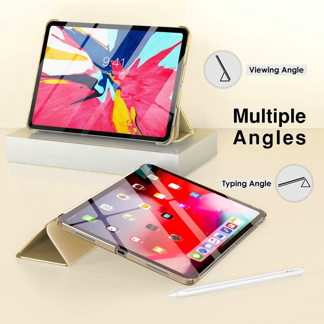 Covers & Borse: iPad Pro 11 2018 Hülle Etui Case Smart Folio Cover TASCHE – Nuovo e nell'imballaggio originale da Volketswil venduto da coverandmore 4