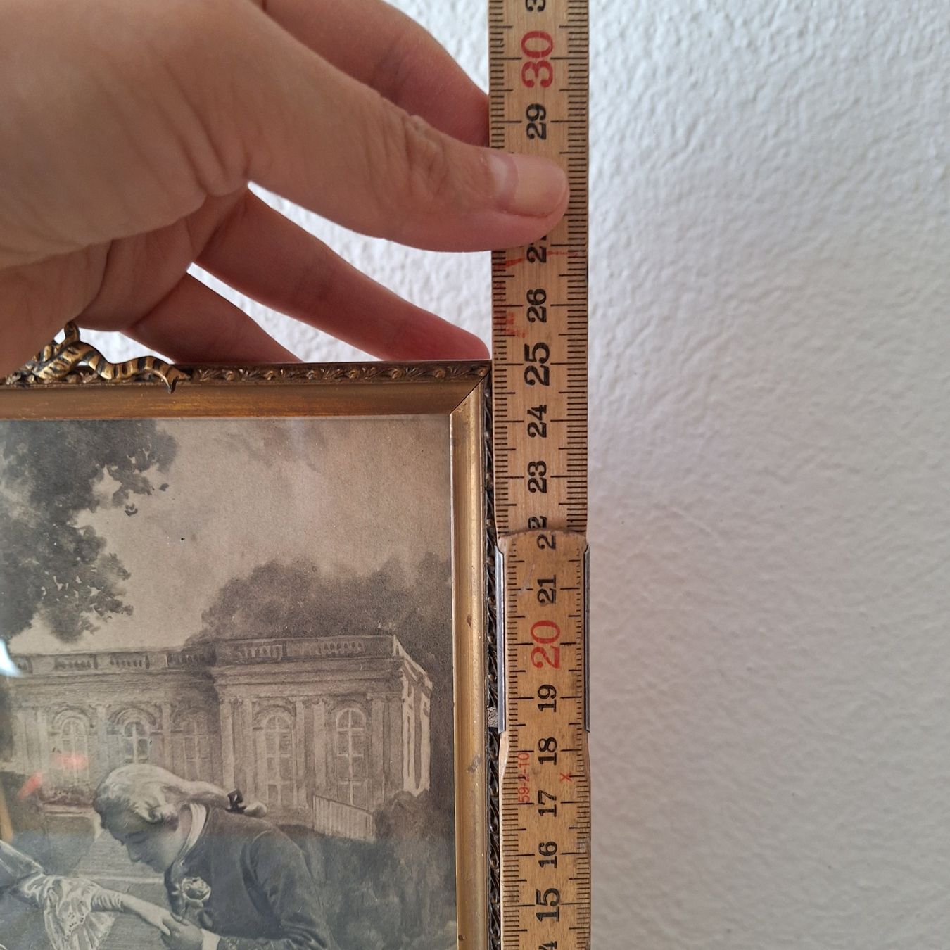 Foto & Immagini: Versand möglich! Altes Bild Shabby Chic Stil – Usato da Winterthur venduto da Goldpipau 9