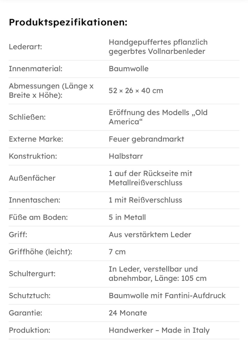 Borse: Reisetasche Leder Pechino - Farbe: Braun – Nuovo e nell'imballaggio originale da Wittenbach venduto da WWW.DRILUBAGS.CH 8