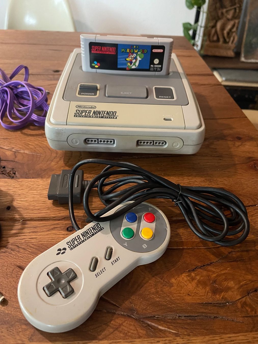 Nintendo Konsolen: Super Nintendo SNES Konsole & Mario World – Gebraucht aus Zuerich von Dorsi 1