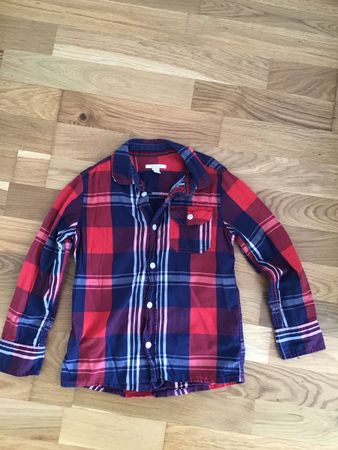 Esprit Kinderhemd, Gr. 116/122, kariert, Top Zustand!
