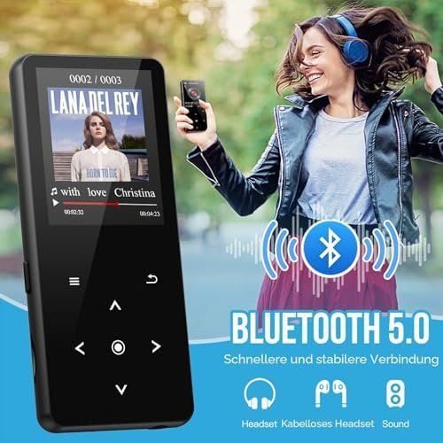 Lettore multimediale portatile: MP3-Player 32 GB Bluetooth 5.0 verlustfreier Musik-Player – Nuovo e nell'imballaggio originale da Hundwil venduto da pac_6jh8 3