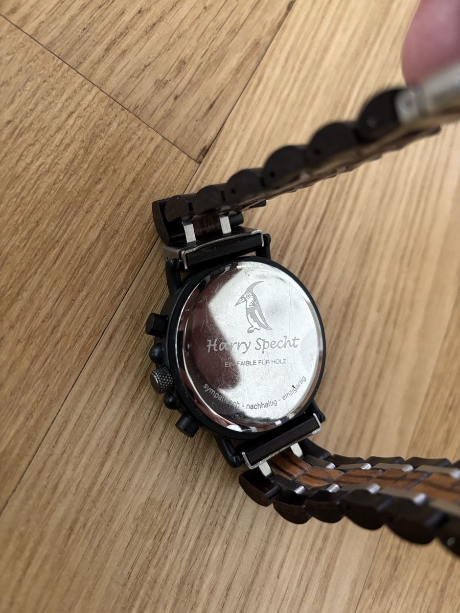Uhren: Harry Specht Herrenuhr holzuhr – Gebraucht aus Balsthal von Inty200 1