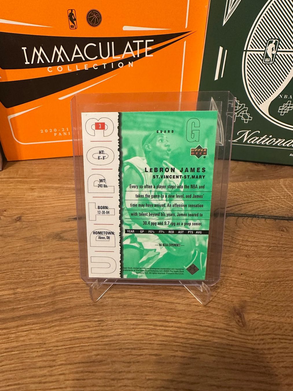 Nba Sammelbilder & Trading cards: LeBron James top prospect – Gebraucht aus Vullierens von Gaara04 1