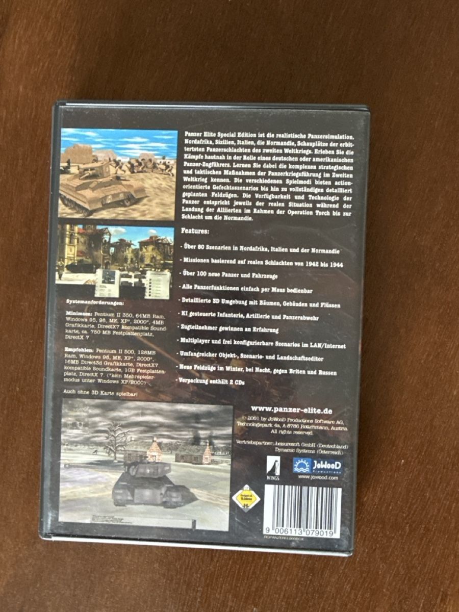 Giochi: Jeux PC retro: Panzer Elite Spécial Édition – Usato da Neuchâtel venduto da KKMJ 1