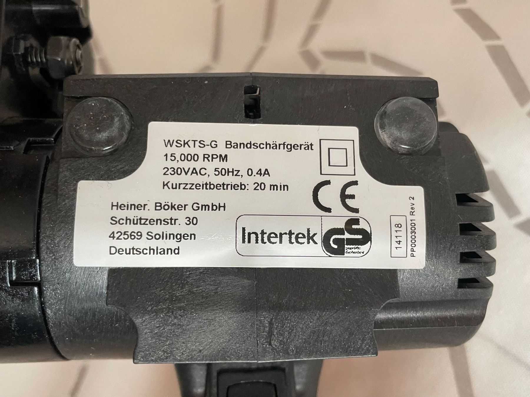 Work Sharp Smerigliatrici & Lucidatrici: Messerschleifer Work Sharp – Usato da Rafz venduto da stg101 2