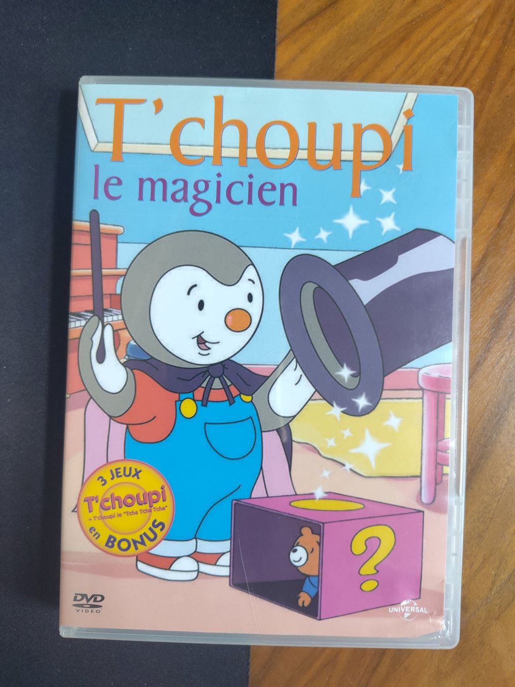 Tous les DVDs: DVD Tchoupi le magicien – D'occasion à Froideville par Nadrom