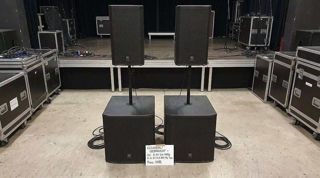 Casse acustiche: Electro Voice ELX Komplett Aktiv PA System – Usato da Derendingen venduto da dino030