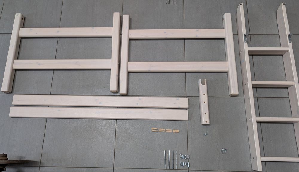 Flexa Classic Bett Erhöhung 76cm für Hochbett, incl. Zubehör (Gebraucht ...