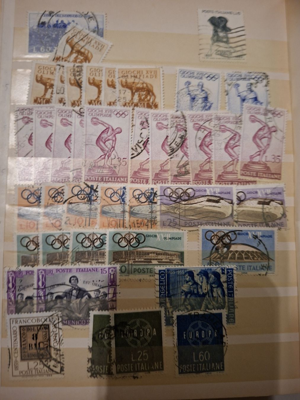 Tutti i francobolli: Briefmarken Sammlung Italien  – Usato da Balgach venduto da SIMEON27 6