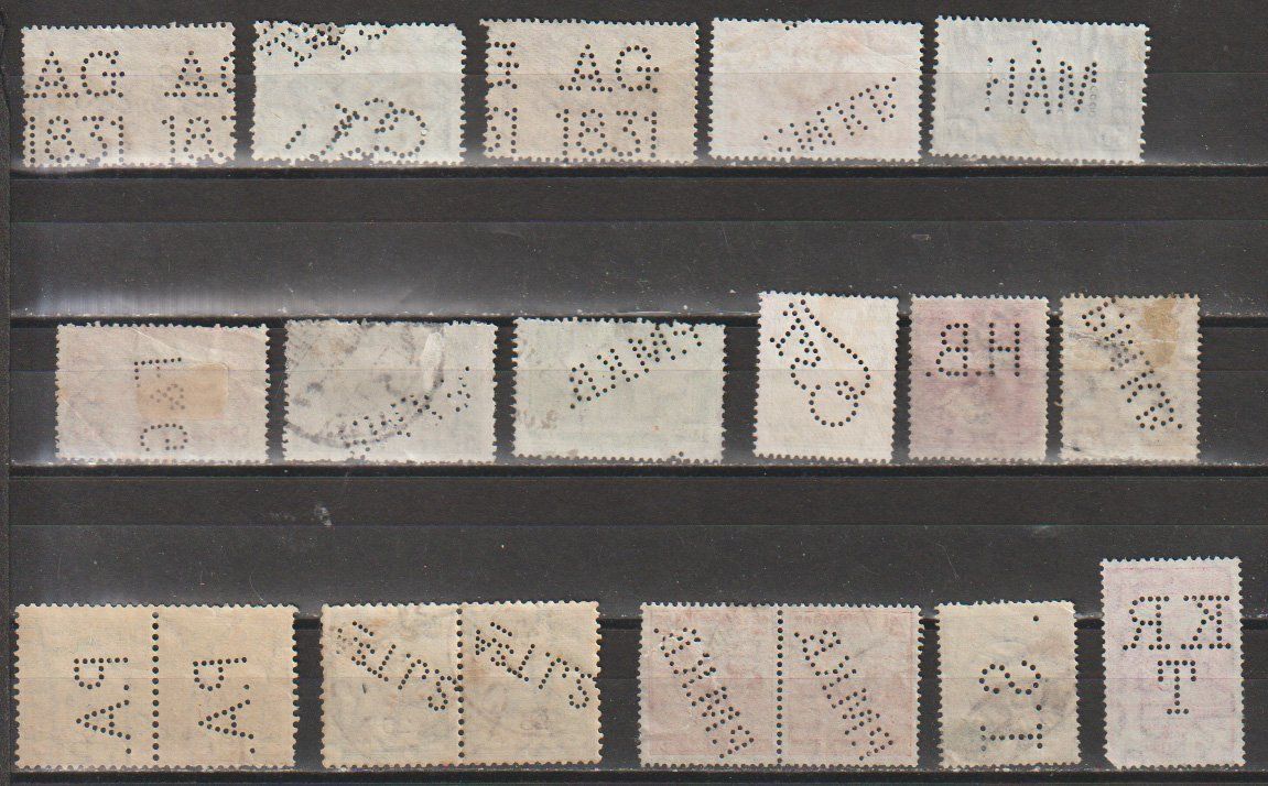 Alle Briefmarken: Perfins Hongrie – Gebraucht aus Crans-Montana von kira56
