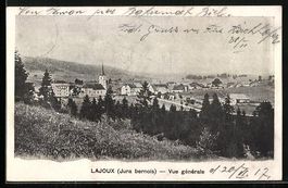 Lajoux, Vue générale, Ortsansicht mit 