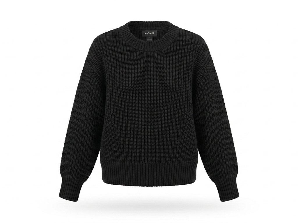 Monki Maglioni & Felpe: Monki Grobstrick Pullover schwarz Grösse S gebraucht – Usato da Allschwil venduto da lor_s7nz