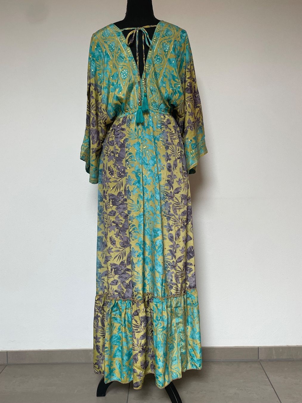 Robes: Boho Maxikleid aus Seide – Neuf (Voir description) à Sigriswil par ck56 1