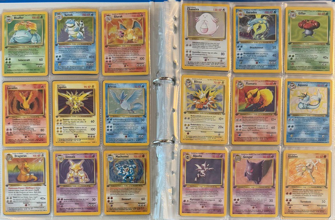 Pokémon Carte collezionabili: Pokemon Karten 1.Edition Sammlung – Usato da Sitterdorf venduto da mat_5c6v
