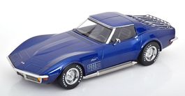 Chevrolet Corvette C3 Targa 1972 dunkelblau met.       1:18