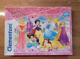 Puzzles Disney Prinzessinnen 1x104 / 3x49 Teile (Alter 5-6+)