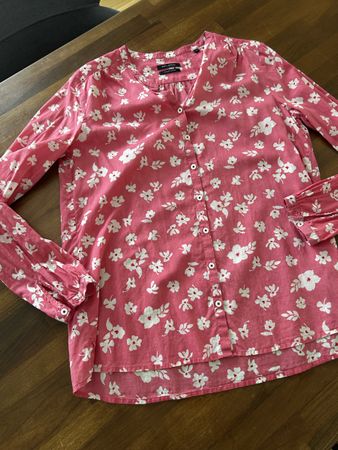 MARC O’POLO Bluse Pink Weiss Gr. 38 (M)