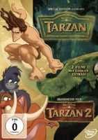 3 DVDs Disney - TARZAN 1 + 2 -  SPECIAL EDITION SET 3 DVD s