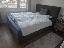Boxspringbett 160 × 200 cm inkl. IKEA Topper