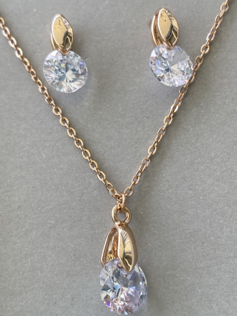 Altri gioielli: Schmuck Set, Steine Zirkonia, neu – Nuovo e nell'imballaggio originale da Adliswil venduto da luzia31 1