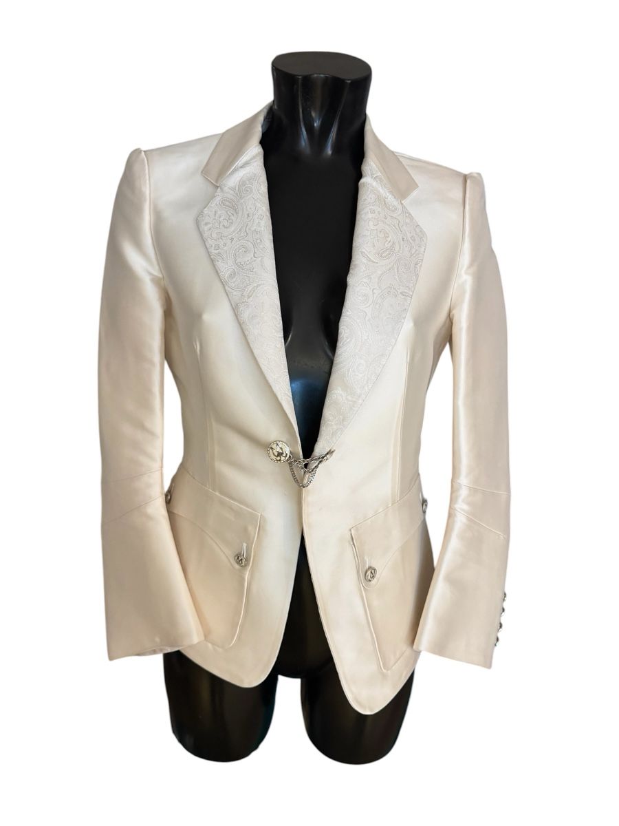 Balenciaga Giacche: Balenciaga Seidenblazer, Gr.36, Top – Nuovo (secondo la descrizione) da Zürich venduto da Finesse54
