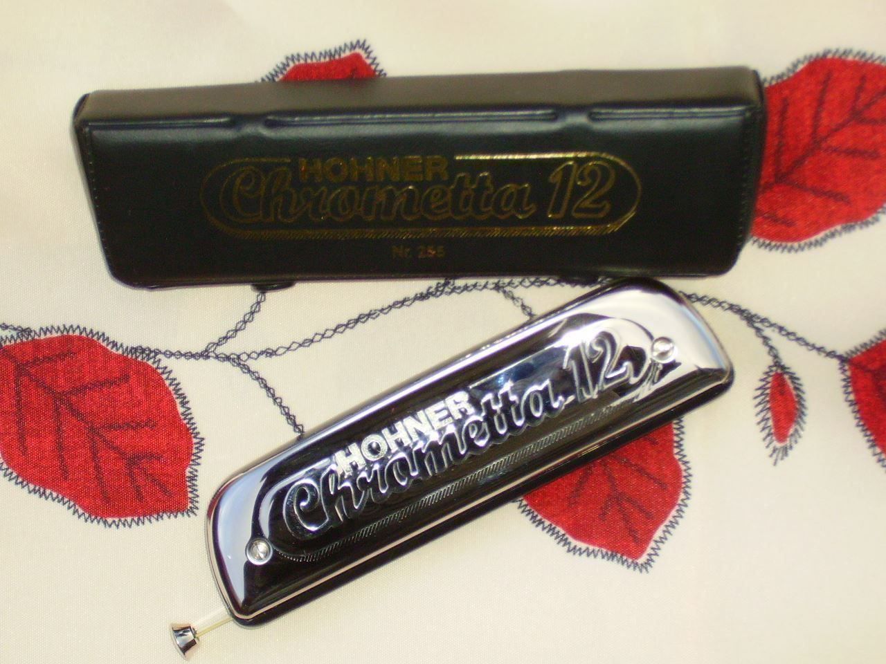 Hohner Musikinstrumente: chromatische Mundharmonika HOHNER – Neu (gemäss Beschreibung) aus Wöschnau von Musikhaus-Luethy5012 5