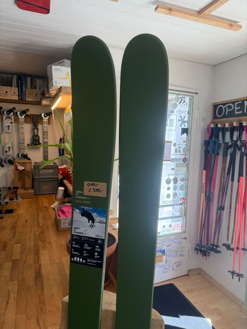 Sci: Candide Skis Area91 171cm – Nuovo e nell'imballaggio originale da Andermatt venduto da Made_In_Andermatt 2