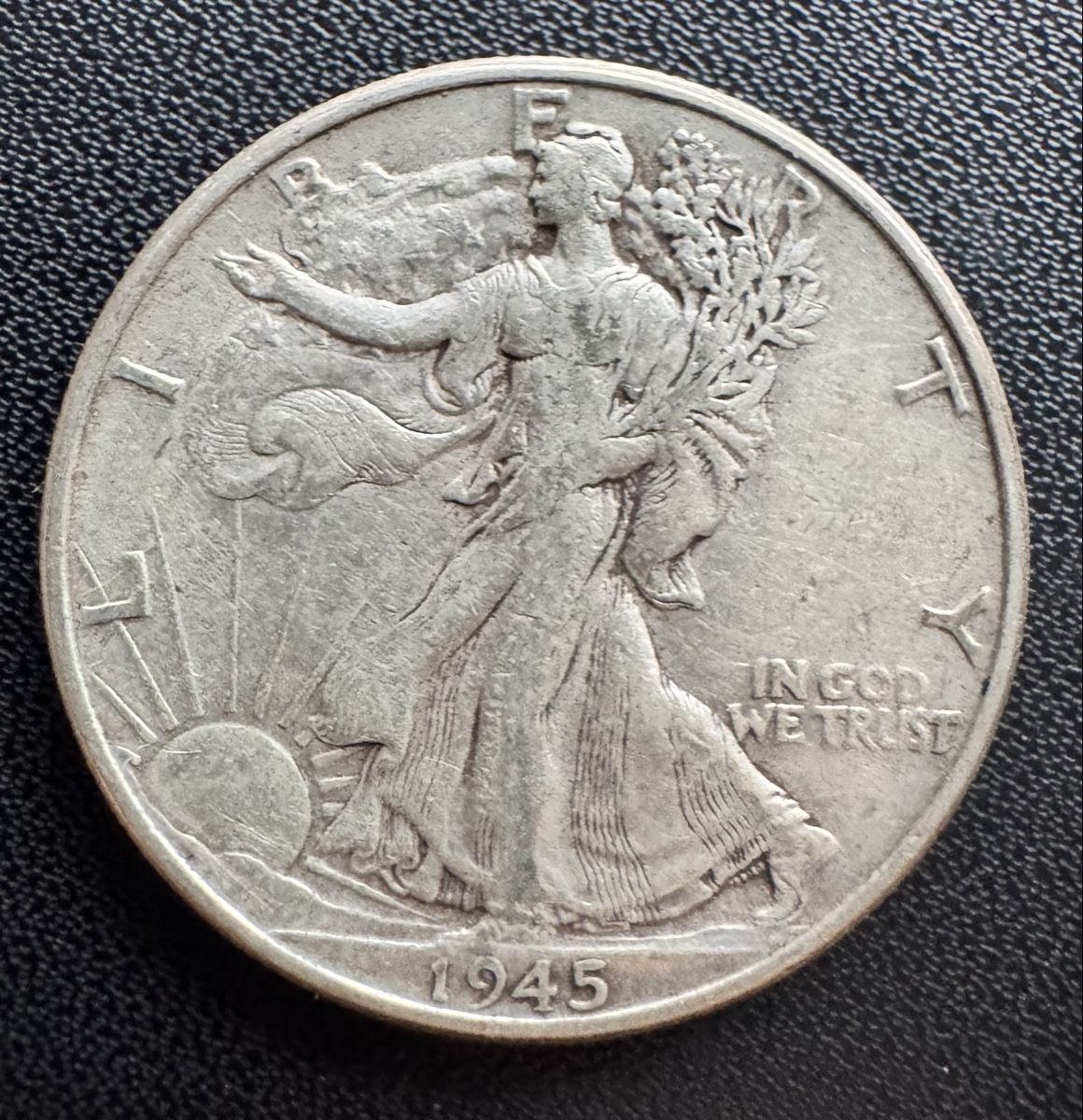 Toutes les monnaies: 1/2 Dollar 1945 – D'occasion à Meilen par coins4sale