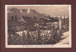 ST. MORITZ-DORF - Teilansicht - 1924