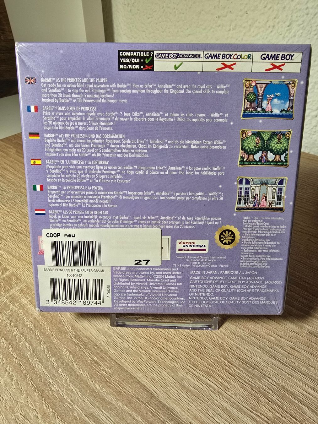 Nintendo Giochi: Nintendo Gameboy Advance/Barbie/SEALED – Nuovo e nell'imballaggio originale da Sursee venduto da Elian91 1