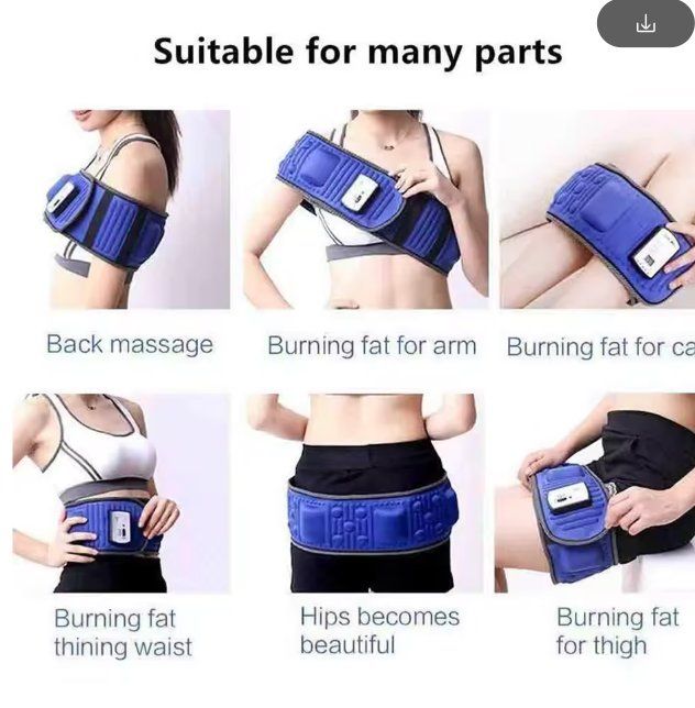 vibrations- und klopfmassage gürtel newgen medicals Massagegürtel mit Vibrations & Klopfmassage