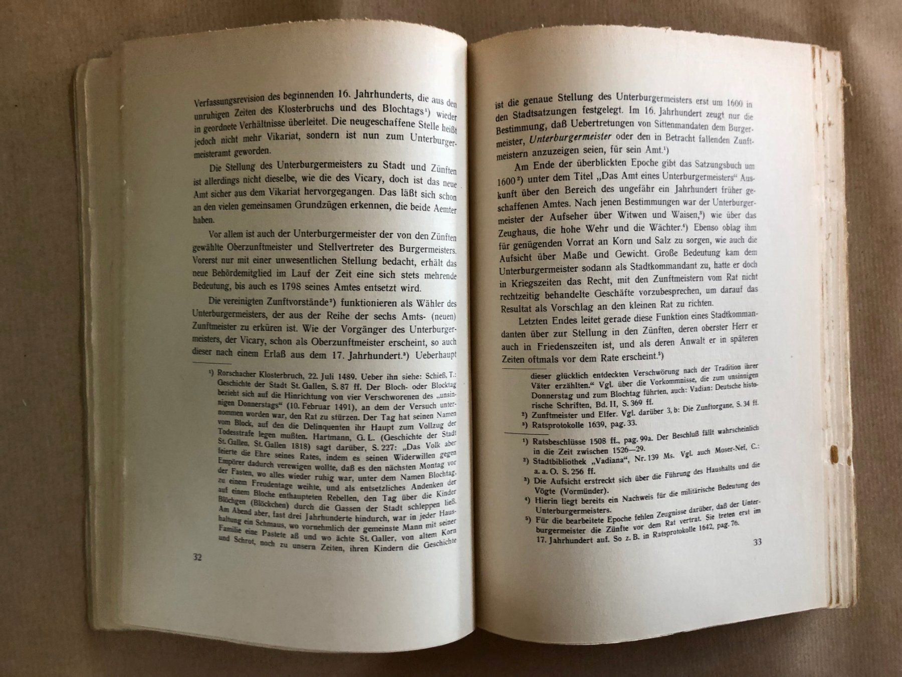 Bücher: Otto Scheitlin: Das St. gallische Zunftwesen. Dissertation – Gebraucht aus Zürich von allp 4