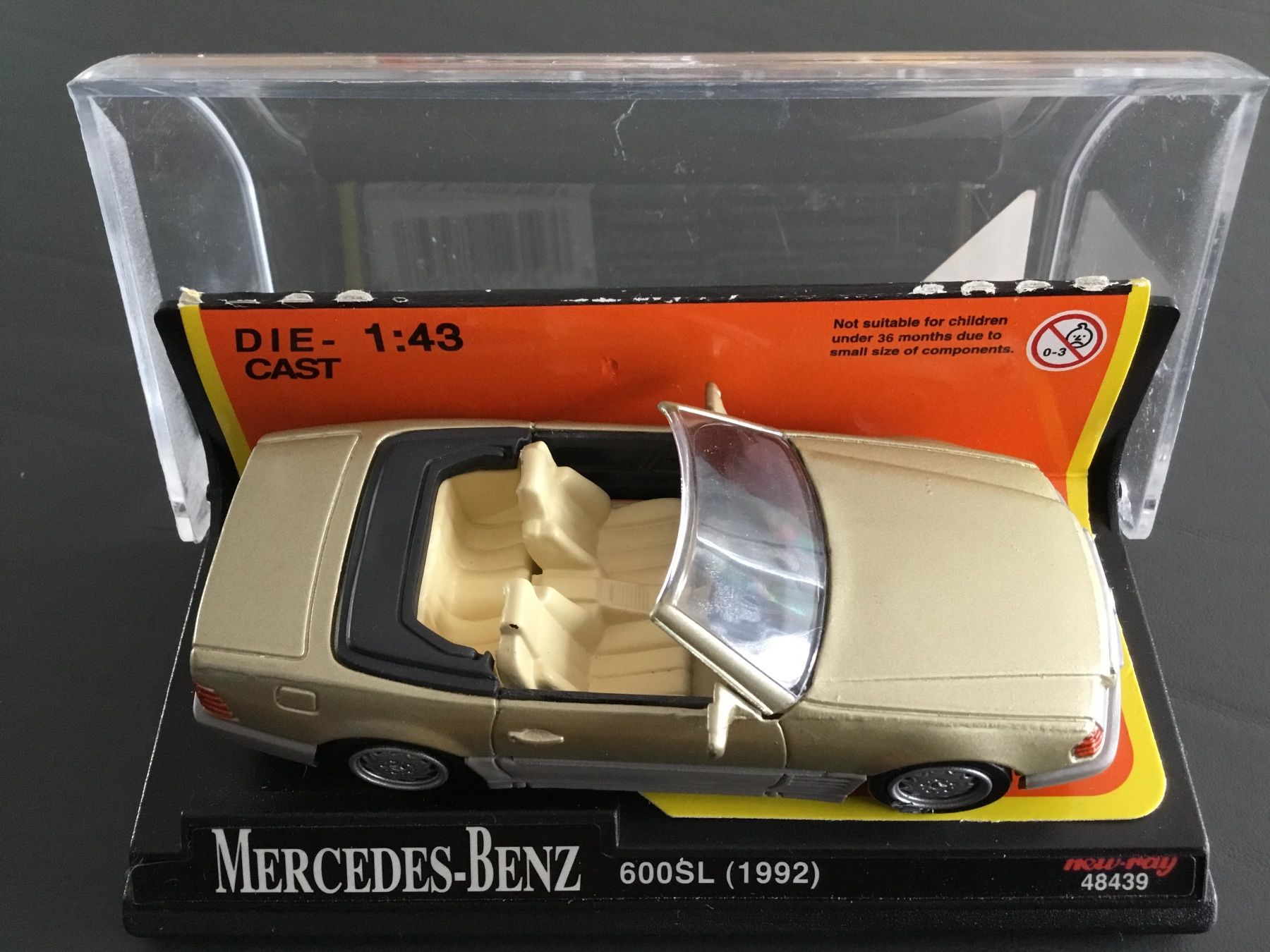 Mercedes-Benz Modellautos: Mercedes 600SL  1992 Cabrio Modellauto – Gebraucht aus Kerzers von Georges3210 5